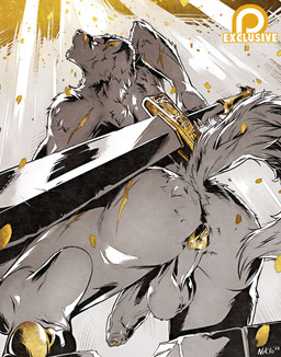 5_fingers anthro anus backsack balls butt facial_scar fingers foreskin fur gaping gaping_anus genitals humanoid_genitalia humanoid_penis leg_scar looking_up male melee_weapon monotone_body monotone_fur multicolored_body nude patreon_logo penis rear_view scar scars_all_over snout snout_scar solo spread_anus spreading sword sword_on_back thigh_scar two_tone_body vein veiny_penis weapon weapon_on_back captain_nikko elden_ring fromsoftware patreon blaidd_(elden_ring) canid canine canis mammal wolf 2022 absurd_res hi_res shaded