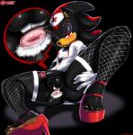 2014 anthro anus balls blush crossdressing hair half-erect hedgehog male nurse penis precum presenting red_eyes sega shadow_the_hedgehog solo sonic_(series) therealshadman two_tone_hair
Rating: Explicit
Score: 5
User: Robinebra
Date: March 08, 2014