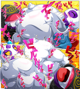 adult_on_young age_difference big_breasts big_nipples big_penis blue_eyes blush blush_lines bodily_fluids breast_grab breast_play breasts censored_genitalia censored_penis clothed clothed_male clothed_sex clothing cum cum_in_mouth cum_inside cum_on_breasts cum_on_face cum_string ejaculation eyes_closed female floating_hands genital_fluids genitals gradient_background hand_on_breast huge_breasts huge_nipples huge_penis humanoid_genitalia humanoid_penis hyper hyper_breasts hyper_genitalia hyper_penis ineffective_censorship larger_female larger_penetrated male male/female nipple_fetish nipple_play nipple_suck nipples obscured_eyes older_female orgasm orgasm_face penetration penis penis_between_breasts purple_body saliva saliva_on_tongue saliva_string sex shota simple_background size_difference small_but_hung smaller_male sucking sweat sweatdrop text titfuck white_body white_breasts white_nipples white_penis yellow_sclera young young_male younger_male heldron kirby_(series) nintendo pokemon froslass generation_4_pokemon humanoid nesp pokemon_(species) 2025 censored comic crossover digital_drawing_(artwork) digital_media_(artwork) hi_res japanese_description japanese_text mosaic_censorship