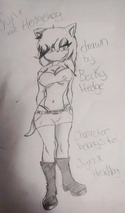 big_breasts breasts canine clothing fan_character female fox hedgehog jynx_hedgefox mammal simple_backround sketch smile solo thick_thighs wide_hips

Rating: Questionable
Score: 0
User: Sampletext21
Date: April 20, 2016