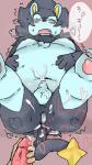 2014 <3 after_sex anthro anthrofied anus balls blush butt chest_tuft chubby cum cum_in_ass cum_inside erection eyes_closed fur gay interspecies japanese_text legs_up luxray lying male mammal nintendo nipples nude obese on_back open_mouth overweight penis plain_background pokémon poképhilia tears text thick_thighs tuft video_games らんたんちゃん
Rating: Explicit
Score: 3
User: iwasbored
Date: March 25, 2014