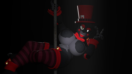 anthro breasts clothing female leggings legwear machine nipples nude pole solo cbjart luiske476_(modeler) five_nights_at_freddy's freddy_fazbear's_pizzeria_simulator scottgames lefty_(fnaf) animatronic bear mammal robot 16:9 2019 3d_(artwork) 4k absurd_res digital_media_(artwork) hi_res source_filmmaker_(artwork) widescreen