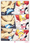 absurd_res ace_the_stoutland_(special_services) anthro anthro_on_feral bestiality blush bottomwear braixen bulge bulge_lick canid canine clothed clothing comic crossdressing crotch_sniffing cute_fangs dark_text detailed_bulge dialogue duo ellie_the_braixen english_text erection erection_under_clothing explicitly_stated_nonconsent feral forced generation_5_pokemon generation_6_pokemon girly hair heart_after_signature heart_before_signature heart_in_signature heart_symbol hi_res imminent_rape imminent_sex inner_ear_fluff licking licking_panties light_text linked_speech_bubble maid_headdress maid_uniform male male/male mammal nikkibunn nintendo number page_number panties panties_bulge pattern_bottomwear pattern_clothing pattern_panties pattern_underwear pokemon pokemon_(species) purple_text questionable_consent sex signature sniffing speech_bubble stoutland striped_bottomwear striped_clothing striped_panties striped_underwear stripes text text_with_heart tongue tongue_out touching_panties tuft underwear uniform upskirt white_text