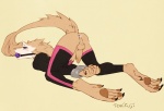 anal anthro anus backsack balls bdsm bondage bound brown_penis butt cuffs cum cum_in_ass cum_inside dripping erection gaddet gag humanoid_penis kneeling male penis precum presenting presenting_hindquarters purple_eyes raised_tail sergal southerner stockings tokifuji
Rating: Explicit
Score: 16
User: Thekingofeggs
Date: September 07, 2013