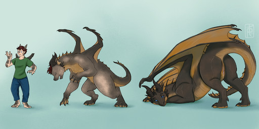 biped_to_quadruped blue_background blue_eyes blue_sclera bottomwear brown_body brown_hair brown_scales butt claw_growth claws clothed clothed_human clothed_male clothing countershade_torso countershading denim denim_bottomwear denim_clothing dorsal_frill ear_frill female female_feral feral frill_(anatomy) gender_transformation genitals growth hair head_down_ass_up human_to_feral jeans looking_at_own_hand looking_at_viewer male male_human membrane_(anatomy) membranous_frill membranous_wings mtf_transformation neck_expansion pants presenting presenting_hindquarters scale_growth scales shirt simple_background snout snout_growth solo species_transformation tail tail_growth three_frame_sequence topwear transformation transformation_sequence wing_growth wings palehorntea european_mythology mythology dragon human mammal mythological_creature mythological_scalie scalie western_dragon 2025 full-length_portrait portrait