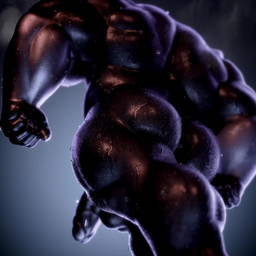 5_fingers anthro back_muscles balls barazoku big_butt black_body blue_eyes bodily_fluids butt butt_jiggle circumcised claws fingers fist genitals half-erect humanoid_genitalia humanoid_penis jiggling low-angle_view male muscular muscular_anthro muscular_arms muscular_male muscular_thighs musk musk_cloud nude_anthro nude_male penis rear_view solo steam sweat sweaty_body walking irishkofi sound_warning dukesmith3d_(modeler) nintendo pokemon aggron generation_3_pokemon pokemon_(species) 1:1 2025 3d_(artwork) 3d_animation animated digital_media_(artwork) english_description hi_res short_playtime sound webm
