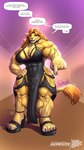 anthro big_muscles biped black_clothing black_dress chain_accessory claws clothing dialogue dress female first_person_view footwear gesture hair hand_gesture high_heels huge_muscles hyper hyper_muscles imposing muscular party plantigrade pointing shoes text translucent translucent_hair agonwolfe hollow_hip_backless_chain_dress meme_clothing felid feline lion mammal pantherine 9:16 digital_media_(artwork) english_text hi_res meme