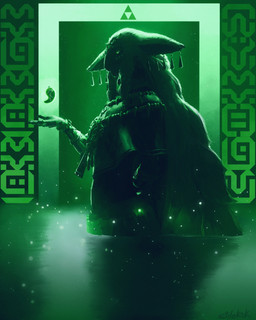 anthro clothed clothing ear_piercing fur hair horn jewelry long_hair male partially_submerged piercing solo standing water white_hair sidekick nintendo tears_of_the_kingdom the_legend_of_zelda rauru_(tears_of_the_kingdom) zonai 4:5 digital_media_(artwork) hi_res