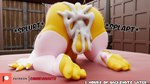3_toes 4_fingers after_sex anthro armwear backsack balls big_butt bodily_fluids butt claws clothed clothing crossdressing cum cum_in_ass cum_inside feet femboy fingers genital_fluids genitals humanoid_genitalia humanoid_penis legwear male nipple_outline nude_anthro nude_male penis pink_clothing pink_legwear rear_view scales solo sound_effects text toes vein veiny_penis white_armwear white_claws white_clothing yellow_body yellow_scales camseven hiroshisan_(modeler) kabalmystic_(modeler) mario_bros nintendo kamek koopa scalie 16:9 2023 3d_(artwork) digital_media_(artwork) english_description english_text hi_res widescreen
