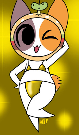 bikini breasts clothing female flat_chested gold_bikini one_eye_closed pose small_breasts smile solo standing swimwear two-piece_swimsuit wink minygold chikn_nuggit golden_week cheezborger_(chikn_nuggit) domestic_cat felid feline felis mammal hi_res