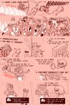 2:3 alternate_universe bite bulge clothing clothing_pull comic english_text female fire frisk_(undertale) grabbing grope hi_res human machine male mammal mettaton robot running text thewill under(her)tail undertale undertale_(series) undressing yelling