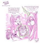 dialogue duo female horn text jowybean friendship_is_magic hasbro my_little_pony mythology queen_chrysalis_(mlp) starlight_glimmer_(mlp) arthropod changeling equid equine mammal mythological_creature mythological_equine unicorn 2020 english_text hi_res monochrome