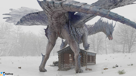 animal_genitalia butt cabin cloaca female feral fog foggy_background genitals licking licking_lips looking_at_viewer presenting presenting_hindquarters raised_tail snow solo tail teeth tongue tongue_out wings hakhop capcom monster_hunter mythology dragon mythological_creature mythological_scalie scalie velkhana 16:9 3d_(artwork) digital_media_(artwork) hi_res widescreen