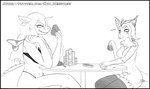 anthro breasts card clothing duo female female/female lingerie poker poker_chip sibi_the_messtress inktober sibi_(sibi_the_messtress) domestic_cat felid feline felis fish maine_coon mammal marine seahorse syngnathid syngnathiform 2022 absurd_res character_request hi_res