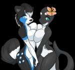 black_fue black_hair black_nose black_skin blue_eyes blue_fur breast_squish breasts canine cetacean dog female fur hair lesbian looking_at_viewer mammal marine nude orca smile whale white_fur white_hair white_skin zyira
Rating: Safe
Score: 8
User: xXK1T5UN3Xx
Date: April 21, 2014