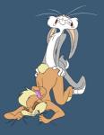 all_fours anthro blue_background bugs_bunny duo eyes_closed female from_behind grabbing_sheets lagomorph lola_bunny looney_tunes male mammal plain_background rabbit sex space_jam straight toony warner_brothers
Rating: Explicit
Score: 18
User: chdgs
Date: March 02, 2014