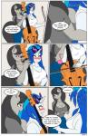 anthro anthrofied big_breasts blue_hair breast_squish breasts cleavage clothed clothing comic dekomaru dialogue duo earth_pony english_text equid equine eyewear female female/female friendship_is_magic fur glasses grey_body grey_fur grey_hair hair hasbro hi_res horn horse mammal my_little_pony mythological_creature mythological_equine mythology octavia_(mlp) pony speech_bubble squish text unicorn vinyl_scratch_(mlp) white_body white_fur