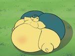 anthro belly belly_blush big_belly big_butt black_mouth blue_body blush body_blush butt eyes_closed grass high-angle_view huge_belly huge_butt huge_thighs hyper hyper_belly hyper_butt hyper_thighs male morbidly_obese morbidly_obese_anthro morbidly_obese_male multicolored_body obese obese_anthro obese_male open_mouth outside overweight overweight_anthro overweight_male plant sitting solo tan_body thick_thighs three-quarter_view two_tone_body alvro nintendo pokemon cyndaquil generation_2_pokemon pokemon_(species) 2025 4:3 colored digital_media_(artwork) flat_colors hi_res