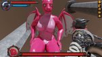 anthro breasts countershade_torso countershading duo extreme_size_difference featureless_breasts female gameplay_mechanics genitals grey_body grey_scales gui hands_on_hips health_bar looking_down looming low-angle_view membrane_(anatomy) membranous_wings non-mammal_breasts nude pink_body pussy scales size_difference tail wings twoscale european_mythology mythology eve_softpaw shaybecke_(character) dragon kobold mythological_creature mythological_scalie scalie western_dragon 16:9 2018 3d_(artwork) digital_media_(artwork) widescreen