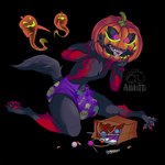 abdl ageplay anthro cgl clean_diaper clothed clothing diaper holidays hypnosis hypnotic_eyes mind_control roleplay simple_background solo spiral_eyes tongue tongue_out wearing_diaper allikitti halloween swirly canid canine canis mammal wolf 1:1 hi_res