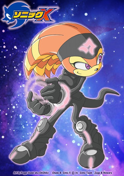 accessory anthro armor black_armor black_nose body_armor boots clothing countershade_face countershading cuff_(restraint) female footwear glistening glistening_nose gloves glowing handwear headband medium_tail mischievous_smile orange_body restraints shoes solo sonic_x_(style) wrist_cuffs pichu-chan sega sonic_chronicles:_the_dark_brotherhood sonic_the_hedgehog_(series) shade_the_echidna echidna mammal monotreme 2008