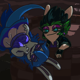 4_fingers anthro bathtub bent_arm black_clothing black_gloves black_hair black_handwear black_jacket black_topwear blue_body blue_eyes blue_hair brown_sky closed_smile clothed clothed_anthro clothed_female clothing duo eyebrows eyelashes fangs female female/female fingerless_gloves fingers gloves green_eyebrows green_hair grey_inner_ear hair half-closed_eyes handwear happy jacket legless light long_ears long_hair looking_at_another looking_at_partner moon mouth_closed multicolored_hair narrowed_eyes night noseless open_clothing open_jacket open_topwear outside plant purple_clothing purple_eyelids purple_eyes purple_mouth purple_shirt purple_topwear shirt short_hair sky smile smiling_at_another smiling_at_partner spiky_hair squint steam teeth thick_eyebrows topwear torn_clothing torn_shirt torn_topwear tree two_tone_hair water flyinurfries mario_plus_rabbids_sparks_of_hope nintendo raving_rabbids rayman_(series) ubisoft edge_(mario_plus_rabbids) midnite_(mario_plus_rabbids) ghost hybrid lagomorph mammal rabbid spirit 1:1 2022 colored digital_drawing_(artwork) digital_media_(artwork) english_description hi_res lighting shaded