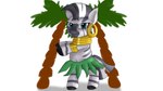 bottomwear clothing dancing female feral grass_skirt hawaii hawaiian hula hula_dancer hula_skirt navel palm_tree pattern_clothing pattern_shirt pattern_topwear plant shirt simple_background skirt solo topwear tree white_background jbond friendship_is_magic hasbro my_little_pony zecora_(mlp) equid equine horse mammal pony zebra 16:9 hi_res widescreen