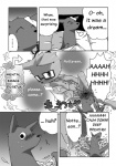 anthro comic daihatsu deer dialogue digital_media_(artwork) duo english_text eyewear glasses greyscale hard_translated infatuation japanese_text kakukaku_shikajika_(daihatsu_motors) kangaroo kensan macropod male male/male mammal marsupial mascot monochrome nissan notte_kangaroo text the_very_definition_of_a_tragedy third-party_edit translated translation_edit