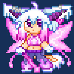 :o anthro big_ears bottomwear chibi clothed clothed_anthro clothed_female clothing crop_top denim denim_bottomwear denim_clothing ear_tuft female fully_clothed fully_clothed_anthro fully_clothed_female hair hairless holding_cane insect_wings jeans lepidopteran_wings multicolored_hair navel open_mouth pants partially_hairless pink_clothing pink_crop_top pink_hair pink_shirt pink_topwear pink_wings purple_eyes purple_inner_ear shirt simple_background solo tan_body tan_skin topwear transparent_background tuft two_tone_hair white_ears white_hair wings y2k_(fashion) chatoyancy jazz_(chatoyancy) canid canine canis chinese_crested_dog domestic_dog fairy hairless_dog mammal toy_dog 1:1 2025 alpha_channel digital_media_(artwork) full-length_portrait icon low_res pixel_(artwork) portrait smaller_version_at_source nonbinary_(lore)