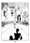 2017 animated_skeleton bone c-puff clothed clothing comic english_text frisk_(undertale) group hi_res human humanoid mammal not_furry papyrus_(undertale) sans_(undertale) skeleton speech_bubble text undead undertale undertale_(series)