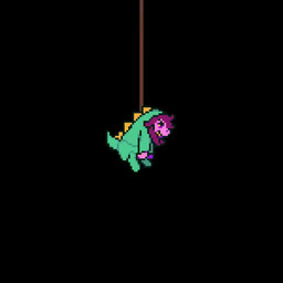 anthro bodily_noises clothed clothing dialogue diaper diaper_under_clothing fart feces female onesie pooping simple_background soiled_diaper soiling soiling_diaper solo text unclean_diaper used_diaper using_diaper wearing_diaper sound_warning stinkerracoon deltarune undertale_(series) susie_(deltarune) reptile scalie 1:1 animated digital_media_(artwork) english_text pixel_(artwork) pixel_animation short_playtime sound video