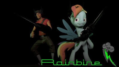 blue_body blue_feathers blue_fur corruption cybernetics duo feathered_wings feathers female feral fur hair machine multicolored_hair rainbow_hair simple_background wings theinvertedshadow friendship_is_magic garry's_mod hasbro my_little_pony mythology team_fortress_2 valve valve_corporation rainbow_dash_(mlp) scout_(team_fortress_2) cyborg equid equine horse human mammal mythological_creature mythological_equine pegasus pony 3d_(artwork) crossover digital_media_(artwork)