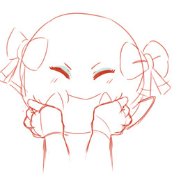 bow_ribbon duo eyelashes eyes_closed eyeshadow face_squish female floating front_view ghost_tail hand_on_cheek happy head_bow makeup petting pov_hands reference_image_at_source romantic simple_background smile solo_focus squish white_background 4chan_anon mario_bros nintendo paper_mario lady_bow boo_(mario) ghost sphere_creature spirit 2022 digital_media_(artwork) monochrome red_and_white sketch