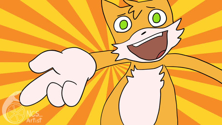 2_tails anthro clothing gesture gloves green_eyes hand_gesture handwear humor male multi_tail pointing pointing_at_viewer profanity solo tail white_clothing white_gloves white_handwear ncs sega sonic_the_hedgehog_(series) miles_prower canid canine fox mammal 16:9 2024 2d_animation animated digital_media_(artwork) hi_res short_playtime signature sound video widescreen