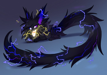 abstract_background ambiguous_gender bite biting_object black_body black_claws black_fur blue_background blue_body blue_ears blue_electricity blue_eyes blue_fur claws colored_sclera dark_body dark_fur electricity electricity_manipulation electronics elemental_manipulation feral fur gradient_background gradient_ears grey_background heterochromia holding_object holding_phone phone pupils purple_ears purple_eyes quadruped scar simple_background sitting sitting_on_ground solo technology white_pupils icelectricspyro fakemon nintendo pokemon rhian_caniad eeveelution generation_1_pokemon jolteon pokemon_(species) hi_res female_(lore)