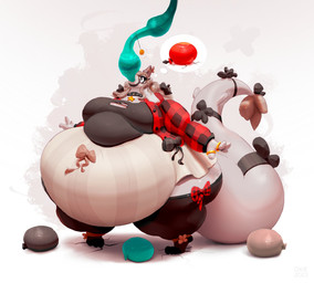 absolute_territory accessory anthro belly big_belly big_breasts biped black_balloon black_clothing black_collar black_eyewear black_glasses black_legwear black_stockings black_thigh_highs black_topwear bloated bottomwear bound_snout bow_ribbon breasts button_(fastener) clothed clothed_anthro clothed_female clothing collar cracked_ground cracks digit_ring eyelashes eyewear feet female female_anthro finger_ring furgonomics glasses hose hose_in_mouth hose_inflation huge_belly huge_thighs inflation jacket jewelry legwear liquid_inflation looking_up obese obese_anthro obese_female open_clothing open_jacket open_topwear overweight overweight_anthro overweight_female pigeon_toed plaid plaid_bow plaid_jacket red_balloon red_bow red_clothing red_jacket red_plaid red_topwear ribbons round_glasses skirt small_feet snout solo standing stockings tail tail_accessory tail_bow tail_on_ground tail_ribbon tail_tuft tan_balloon tan_bow teal_balloon thick_tail thick_thighs thigh_highs thought_bubble tight_bottomwear tight_clothing tight_skirt topwear torn_clothing torn_topwear tuft water_balloon water_inflation white_bottomwear white_clothing white_skirt yellow_star miluinaoxie mythology dragon mythological_creature mythological_scalie scalie 2023 english_description full-length_portrait hi_res pictographics portrait