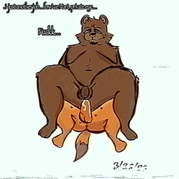 anal anal_orgasm anal_penetration anthro anus balls beard black_nose bodily_fluids brown_body brown_fur cum cum_in_ass cum_inside cum_on_own_penis cum_on_penis cum_on_self duo ejaculation facial_hair facial_piercing flaccid fur genital_fluids genitals hands-free hole_(anatomy) male male/male nose_piercing nose_ring nude nude_male orgasm orgasm_face overweight overweight_anthro overweight_male penetration penile penile_penetration penis penis_in_ass piercing profanity ring_piercing sex size_difference small_penis tail text vhs_filter spaptapdraws dog_city fox_kids nelvana original_character_do_not_steal ace_hart fan_character bear brown_bear canid canine canis domestic_dog german_shepherd herding_dog humanoid mammal pastoral_dog ursine 1:1 2026 english_text