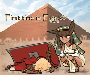 armor blonde_hair boots bottomwear brown_boots brown_clothing brown_footwear brown_hair cape clothed clothed_humanoid clothing crouching crouching_on_ground desert duo egyptian egyptian_architecture egyptian_clothing egyptian_headdress female footwear gladius hair looking_down looking_down_at_another lying military nemes on_face on_front on_ground pants pauldron pyramid red_bottomwear red_cape red_clothing red_pants roman_clothing roman_soldier scutum sheathed_sword sheathed_weapon shoes sky skyscape soldier tower_shield vambrace warrior white_clothing centurii-chan_(artist) bastet_(centurii-chan) centurii-chan animal_humanoid camel camelid cat_humanoid felid felid_humanoid feline feline_humanoid human humanoid mammal mammal_humanoid hi_res