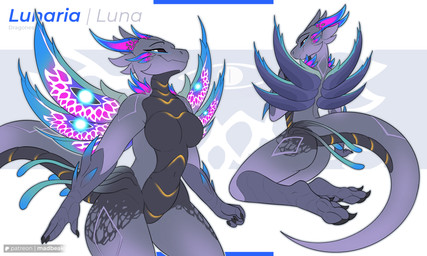 angelic anthro breasts eyespots featureless_breasts featureless_crotch feet female glowing glowing_eyes markings medium_breasts nails navel non-mammal_breasts non-mammal_navel nude nude_anthro nude_female scales solo thick_thighs ventral_scales wide_hips madbeak capcom european_mythology monster_hunter mythology lunaria_(cynderthedragoness39) dragon mythological_creature mythological_scalie oltura scalie western_dragon 5:3 absurd_res hi_res model_sheet