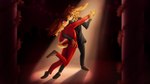 anthro ballroom black_clothing black_suit blush clothed clothing dancing eyewear flustered inside long_ears male male/male pillar red_clothing red_suit sexual_tension slow_dancing spotlight suit suit_and_tie sunglasses flophelia lagomorph leporid mammal rabbit 16:9 4k absurd_res hi_res widescreen