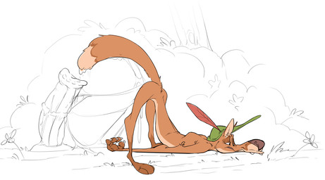 4_fingers after_anal after_anal_masturbation after_masturbation animal_dildo animal_sex_toy anthro bent_over biped brown_body brown_feet brown_fur brown_hands brown_nose bycocket claws clothing countershade_face countershade_fur countershade_torso countershading dildo dildo_on_ground dipstick_tail equine_dildo fangs feet finger_claws fingers flower fur gloves_(marking) grass green_bycocket green_clothing green_hat green_headwear hat hat_feather hat_only headgear headgear_only headwear headwear_only huge_dildo humanoid_hands leg_markings loose_feather lube lube_drip lube_string male male_anthro markings mostly_nude mostly_nude_anthro mostly_nude_male multicolored_body multicolored_fur narrowed_eyes outside plant plantigrade sex_toy shrub side_view socks_(marking) solo tail tail_markings tan_body tan_countershading tan_fur tan_inner_ear teeth toes toony tree hewge disney robin_hood_(disney) robin_hood canid canine fox mammal red_fox true_fox colored_sketch digital_drawing_(artwork) digital_media_(artwork) sketch