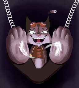 anthro feet female feral solo tickle_fetish tickling tickling_feet abbloeny hi_res