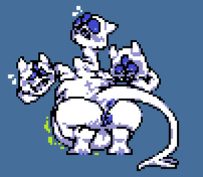 after_vore animal_genitalia animal_vulva anus belly big_belly big_butt blue_anus blue_eyes blue_vulva blush bodily_fluids butt canine_genitalia canine_vulva chubby_cheeks clenched_teeth clubs_(suit) consequences emanata fat_neck female feral genitals holding_stomach horn long_neck long_tail object_vore on_hind_legs overweight overweight_female overweight_feral pawpads rumbling_stomach shocked smile solo suit_symbol sweat sweatdrop tail tail_tuft teeth thick_neck thick_thighs tuft unusual_anatomy unusual_genitalia unusual_vulva upset vore vulva weight_gain white_body wide_eyed miner_mate_coffee deltarune european_mythology greek_mythology mythology undertale_(series) clover_(deltarune) darkner hydra