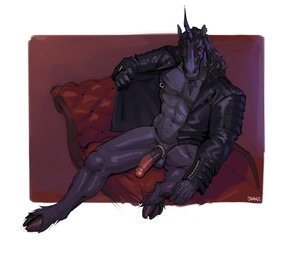 abs accessory balls black_body clothing cock_ring genitals glans hooves horn humanoid_genitalia humanoid_penis hybrid_genitalia hybrid_penis jacket jewelry male medial_ring medial_ringed_humanoid_penis medial_ringed_hybrid_penis nipple_piercing nipples pecs penis penis_accessory penis_jewelry piercing red_eyes solo topwear tusky_rayan_(artist) mythology equid equine mammal mythological_creature mythological_equine unicorn hi_res portrait