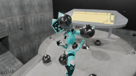 bdsm bondage bound breasts cat_tail female inside kronos_unveiled latex liquid_latex machine slime standing sticker surprised turrets alexian_(artist) fallkener_(modeler) voices_of_the_void kerfur_(votv) robot tv_head_robot 16:9 2026 3d_(artwork) 4k absurd_res blender_(artwork) blender_cycles_(artwork) digital_media_(artwork) hi_res widescreen