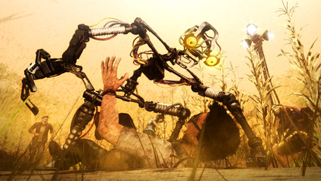 4_fingers ambiguous_gender attack boots clothing day duo_focus endoskeleton eyewear fingers footwear glasses glowing glowing_eyes grass group imminent_death low-angle_view lying lying_on_ground machine male not_furry on_back on_ground on_model open_mouth open_smile outside plant running shoes sky smile trio wearing_glasses wire yellow_eyes yellow_sky the-doomguysfm dead_by_daylight five_nights_at_freddy's five_nights_at_freddy's:_secret_of_the_mimic five_nights_at_freddy's:_security_breach left_4_dead_(series) scottgames steel_wool_studios valve bill_(left_4_dead) dwight_fairfield the_mimic_(fnaf) human humanoid mammal robot robot_humanoid 16:9 2026 3d_(artwork) crossover digital_media_(artwork) hi_res source_filmmaker_(artwork) widescreen yellow_theme