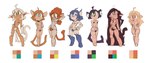 animal_humanoid arm_fur arm_hair armpit_hair black_body black_fur black_hair black_nipples blonde_hair blue_body blue_eyes blue_fur blue_hair body_hair breasts brown_body brown_eyes brown_fur brown_hair cat_humanoid cat_tail ear_fur ear_tuft ears_down ears_up fair_skin felid felid_humanoid feline feline_humanoid female flat_chested forearm_hair forearms fur green_eyes group hair heterochromia human humanoid hybrid inner_ear_fluff leg_fur long_hair male mammal mammal_humanoid messy_hair nipples nude orange_body orange_fur orange_hair pale_skin palette pink_nipples pivoted_ears pubes puffy_nipples reakuthecrate red_nipples short_hair sketch_page skinny small_breasts tanned_skin tied_hair tuft white_body white_fur white_hair wide_hips yellow_body yellow_eyes yellow_fur