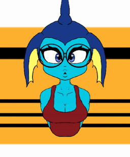 animated_gif anthro anthrofied areola big_breasts big_nipples black_blush blue_areola blue_nipples blush blush_lines bouncing_breasts braces breast_expansion breast_jiggle breasts clothing expansion eyelashes eyewear female glasses glistening glistening_eyes heart_symbol jiggling looking_at_viewer montgomery_glands nipples one-piece_swimsuit pokemorph puckered_lips puffy_nipples smile solo swimwear kinkycoconuts nintendo pokemon eeveelution generation_1_pokemon pokemon_(species) vaporeon animated low_res short_playtime