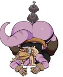 anal anal_beads anal_penetration anthro ass_up bent_over big_breasts big_butt blonde_hair breasts butt female hair horn huge_butt huge_hips huge_thighs looking_pleasured naval_mine penetration purple_body purple_scales scales sex_toy solo tail thick_tail thick_thighs tongue tongue_out wide_hips pb_doodles mythology cass_(simplifypm) dragon mythological_creature mythological_scalie scalie 2025 digital_media_(artwork) hi_res