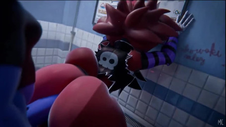 abdominal_bulge against_surface against_wall anal anal_penetration anthro anthro_on_anthro anthro_on_bottom anthro_on_top anthro_penetrated anthro_penetrating anthro_penetrating_anthro anthro_penetrating_male armwear ball_slap ballerina_position balls balls_deep bandage bandaged_arm bareback bathroom big_balls big_butt big_glasses big_penis black_clothing black_fingerless_gloves black_gloves black_handwear black_pawpads black_shirt black_topwear blue_body blue_eyes blue_hair blue_penis blue_pubes bodily_fluids bottomless bottomless_anthro bottomless_male bouncing_balls bouncing_butt bouncing_hair bouncing_penis bouncing_tail bouncing_thighs bubble_butt butt butt_jiggle butt_ripples butt_size_difference butt_slap chest_wraps clothed clothing collar cowgirl_position cum cum_drip cum_in_ass cum_inside cum_on_face cum_while_penetrated dripping duo elbow_gloves erection eyewear fangs femboy femboy/femboy fingerless_gloves flaccid flaccid_while_penetrated freckled_face freckles from_behind_position from_front_position genital_fluids genitals glans glasses glistening glistening_body gloves glowing glowing_eyes gold_(metal) gold_tooth hair hand_on_another's_butt hand_on_butt handwear hot_dogging huge_balls huge_penis humanoid_genitalia humanoid_penis inside jiggle_physics jiggling long_penis looking_pleasured lying lying_on_ground male male/male male_anthro male_on_bottom male_on_top male_penetrated male_penetrating male_penetrating_anthro male_penetrating_male multiple_positions navel nipples on_back on_bottom on_ground on_top open_clothing open_mouth open_shirt open_topwear pawpads pecs penetration penile penile_penetration penis penis_in_ass plap_(sound) pubes public_restroom purple_armwear purple_body purple_clothing purple_elbow_gloves purple_eyewear purple_glans purple_glasses purple_gloves purple_handwear red_body red_hair reverse_missionary_position round_glasses sex shirt short_hair sink skull_print slap smile smiling_at_another smiling_at_partner spiked_collar spikes spiky_hair spread_legs spreading standing standing_doggystyle standing_sex tail tail_motion teeth thick_thighs thigh_jiggle tile tile_wall toilet_paper topwear torn_clothing torn_shirt torn_topwear ventral_groove wall_(structure) wearing_glasses wet wet_body wide_hips wraps yellow_eyes magiccorpo sound_warning cryptiacurves_(modeler) opennsfwsp_(sfx) zanicart_(modeler) five_nights_at_freddy's fredina's_nightclub scottgames fan_character fexa_(cryptiacurves) foxy_(fnaf) bear canid canine fox mammal 16:9 2026 3d_(artwork) 3d_animation animated digital_media_(artwork) high_framerate long_playtime sound video watermark widescreen